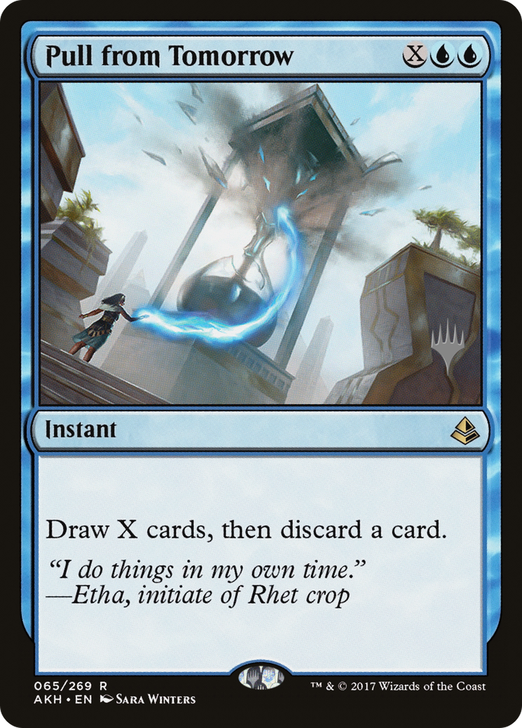 Pull from Tomorrow (PPTHB-65P) [Amonkhet Promos] Foil