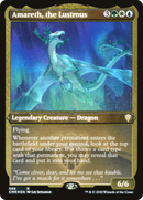 Amareth, the Lustrous (CMR-586) [Commander Legends] Etched Foil