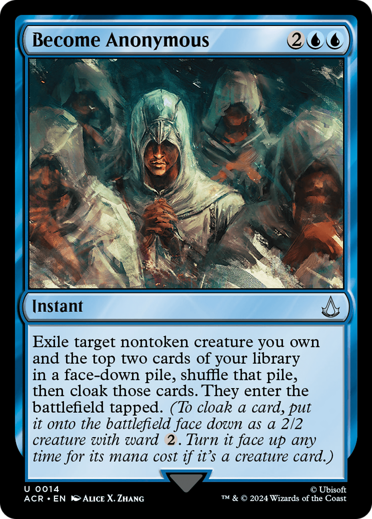 Become Anonymous (ACR-014) [Assassin's Creed] Foil
