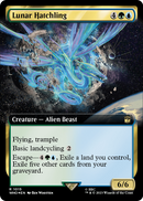 Lunar Hatchling (Extended Art) (Surge Foil) (WHO-1015) [Doctor Who] Foil