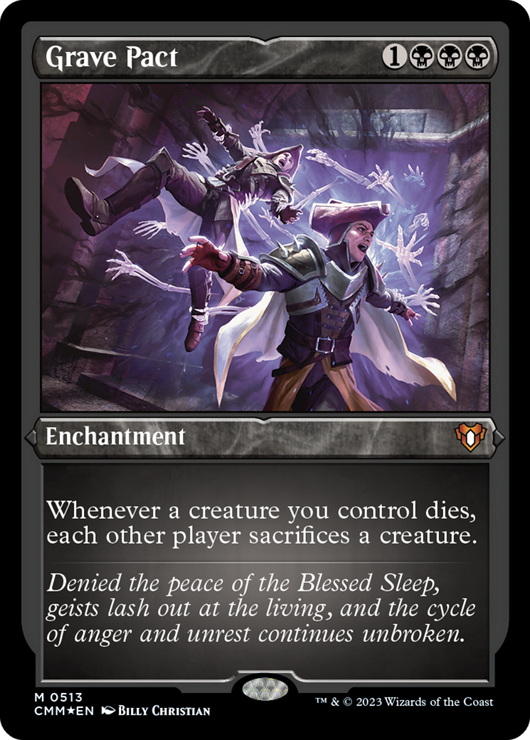 Grave Pact (CMM-513) [Commander Masters] Etched Foil