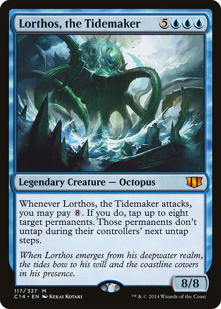 Lorthos, the Tidemaker (C14-117) [Commander 2014]