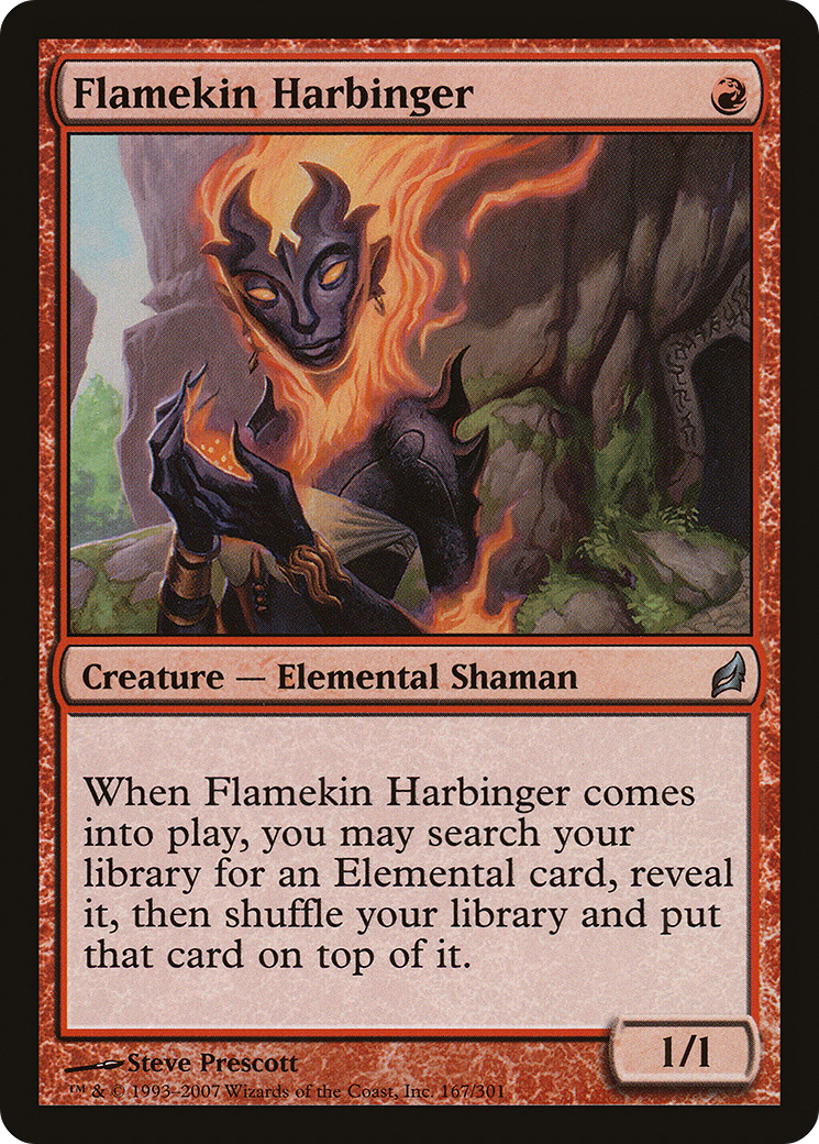 Flamekin Harbinger (LRW-167) [Lorwyn]