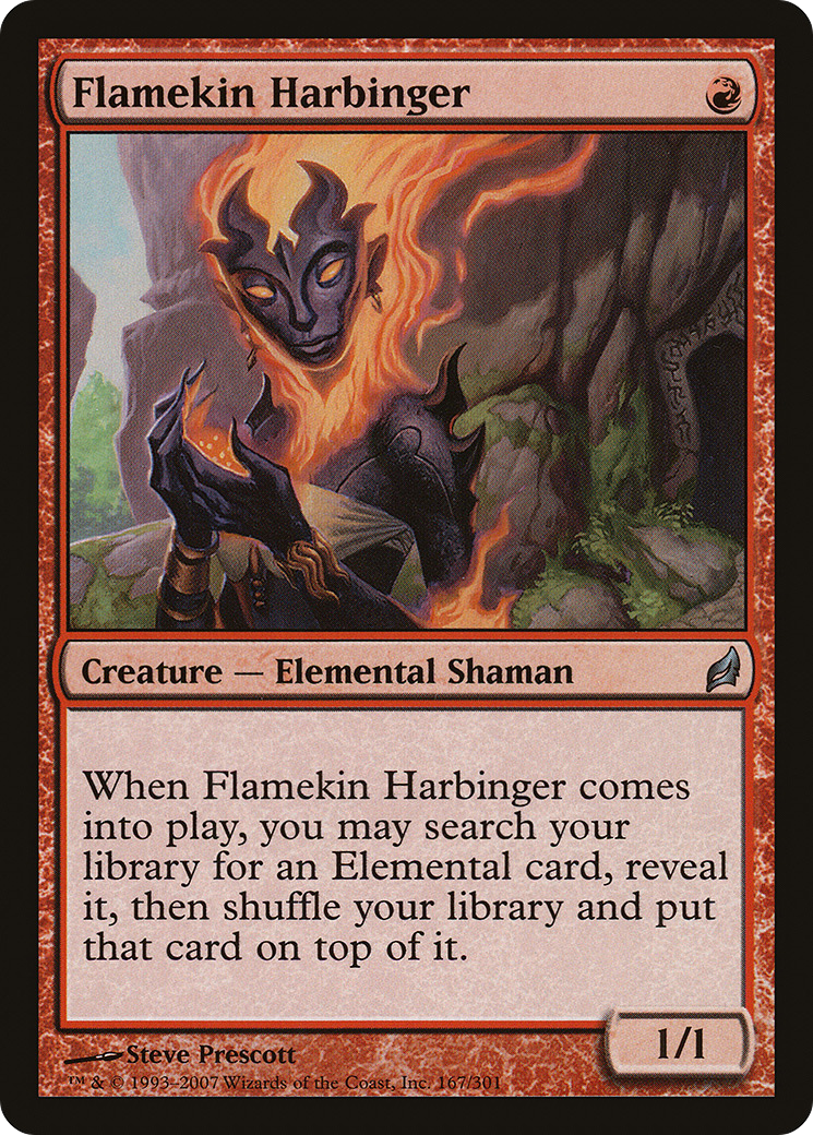 Flamekin Harbinger (LRW-167) [Lorwyn]