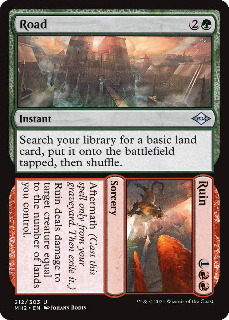 Road // Ruin (MH2-212) [Modern Horizons 2]