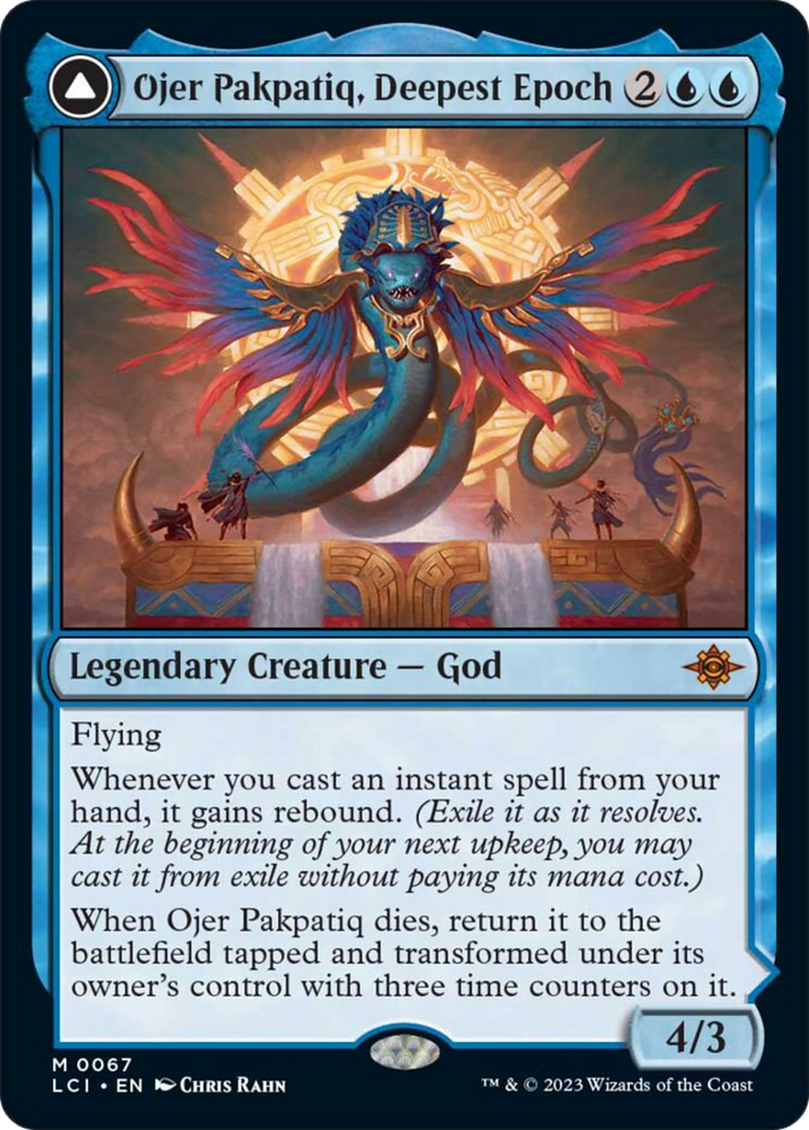 Ojer Pakpatiq, Deepest Epoch // Temple of Cyclical Time (LCI-067) [The Lost Caverns of Ixalan]