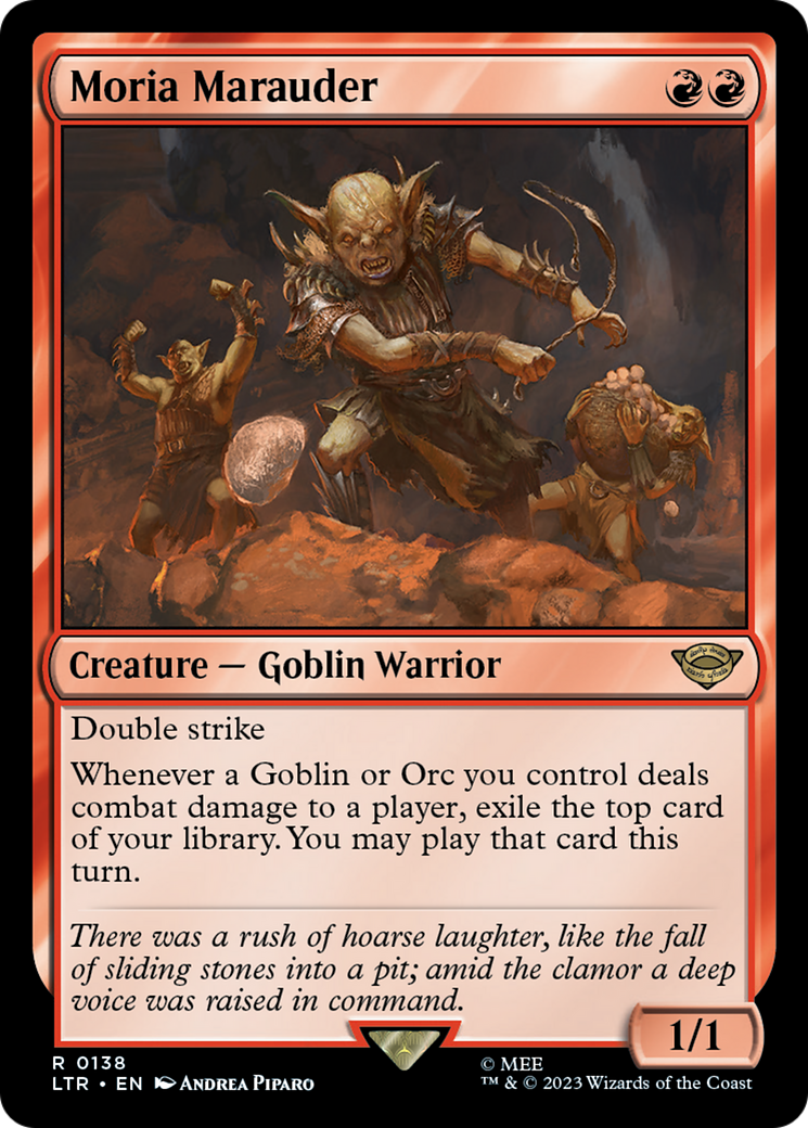 Moria Marauder (LTR-138) [The Lord of the Rings: Tales of Middle-earth]