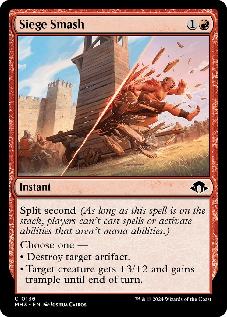 Siege Smash (MH3-136) [Modern Horizons 3]