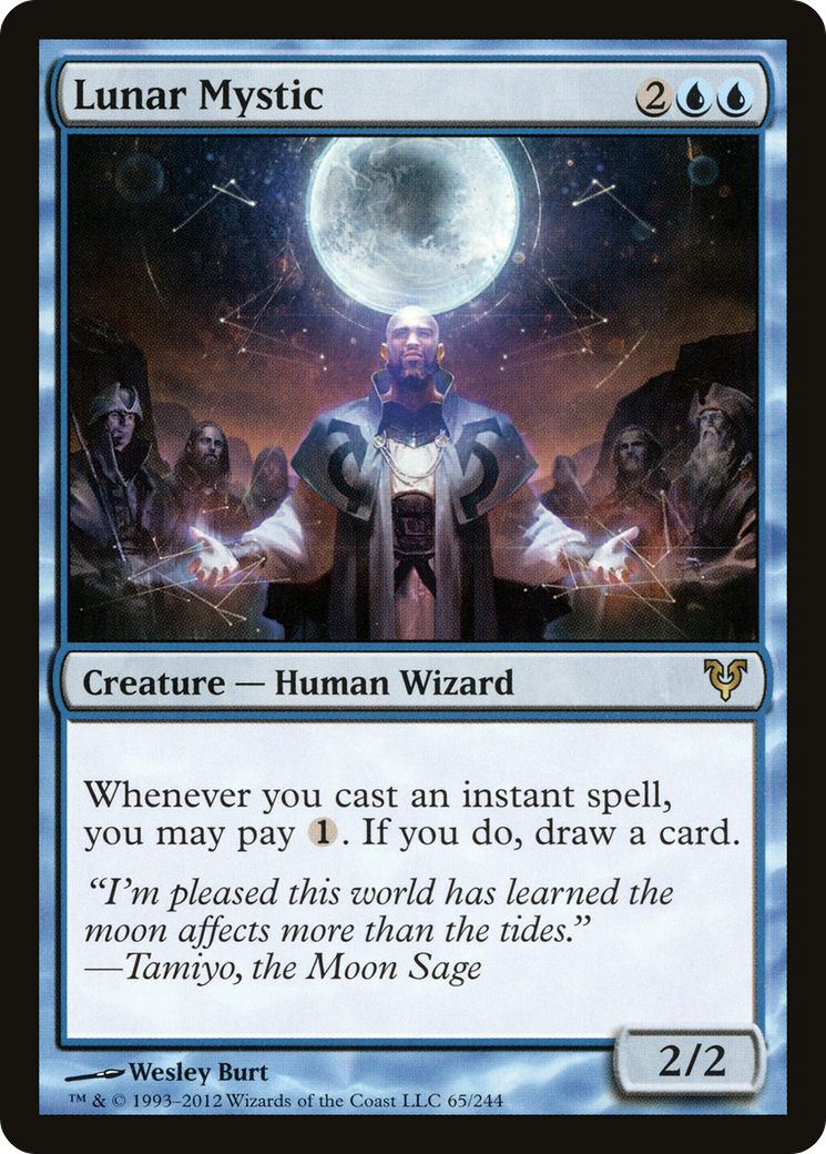 Lunar Mystic (AVR-065) [Avacyn Restored]