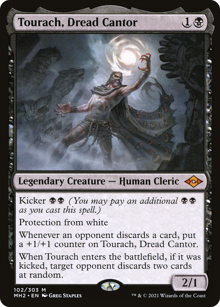 Tourach, Dread Cantor (MH2-102) [Modern Horizons 2] Foil