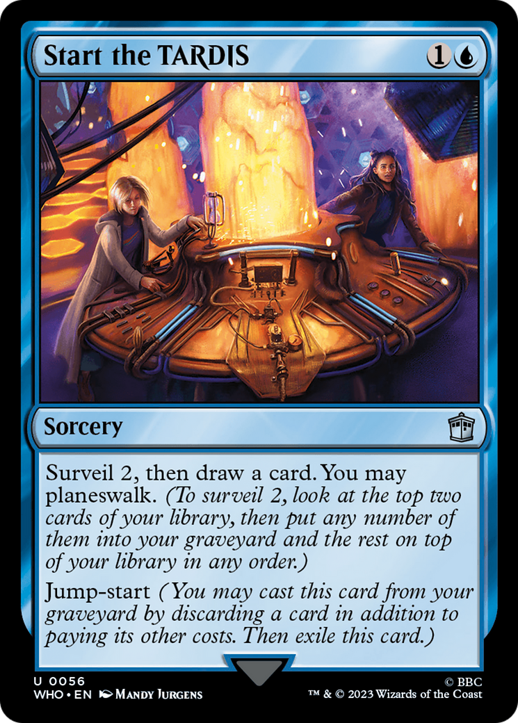 Start the TARDIS (WHO-056) [Doctor Who] Foil