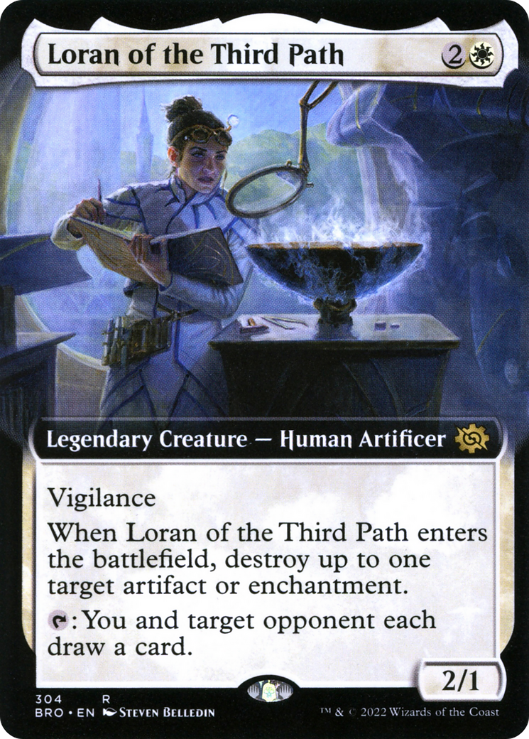 Loran of the Third Path (Extended Art) (BRO-304) [The Brothers' War]