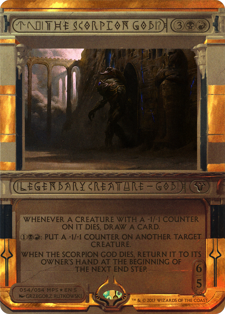 The Scorpion God (MPS2-054) (Borderless) [Amonkhet Invocations] Foil