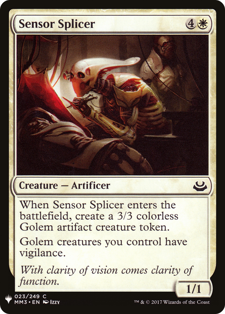 Sensor Splicer (LIST-MM3-23) [The List]