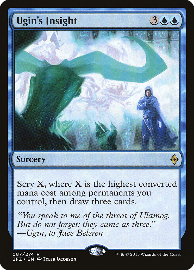 Ugin's Insight (BFZ-087) [Battle for Zendikar] Foil