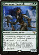 Champion of Lambholt (NEC-115) [Neon Dynasty Commander]