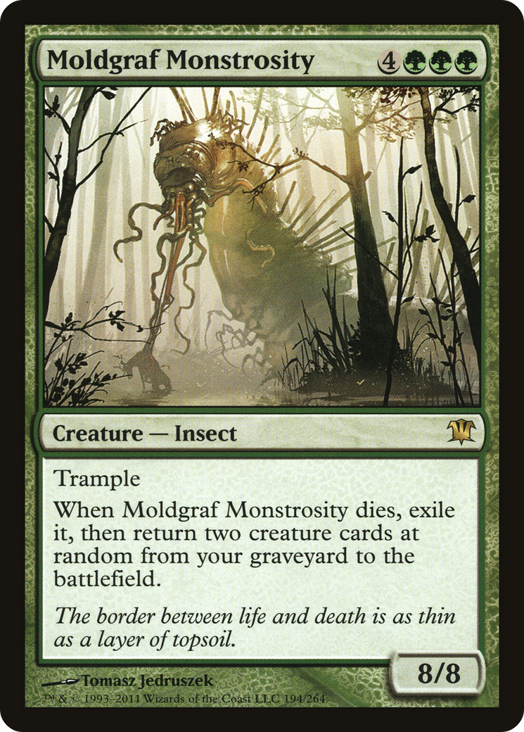 Moldgraf Monstrosity (ISD-194) [Innistrad] Foil