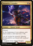 Stormfist Crusader (PPELD-203P) [Promo Pack: Throne of Eldraine Promos]