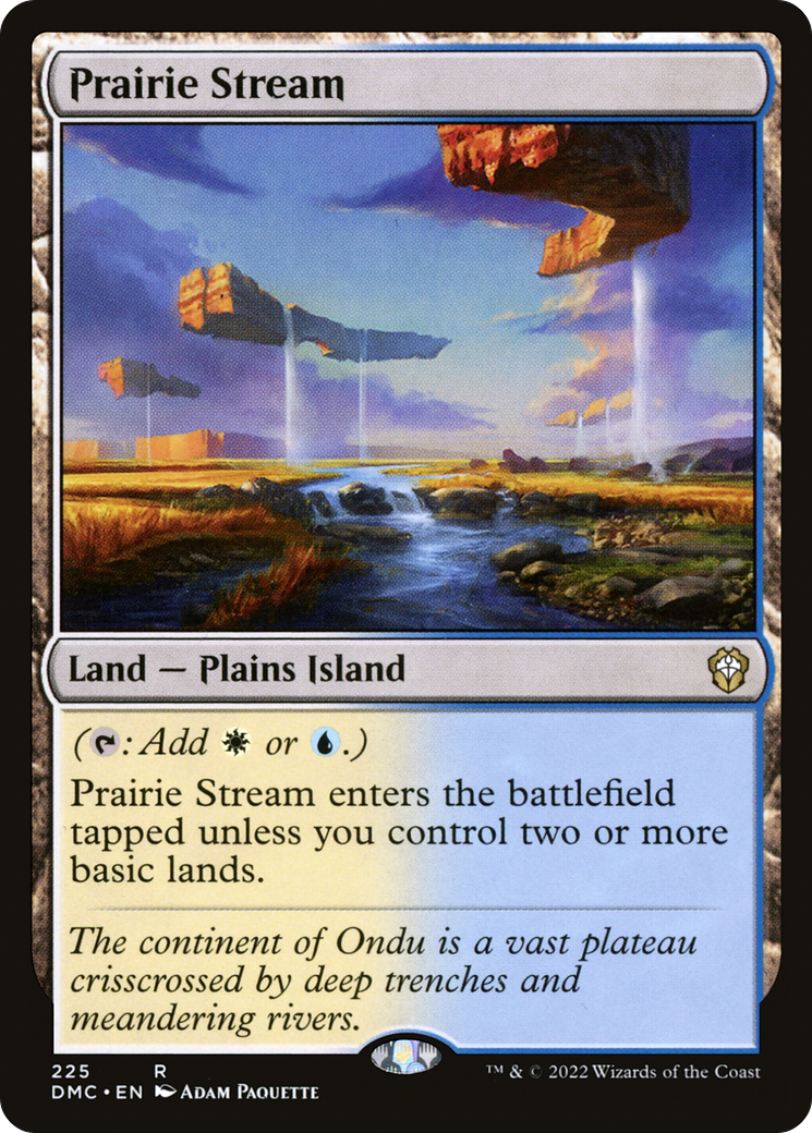 Prairie Stream (DMC-225) [Dominaria United Commander]