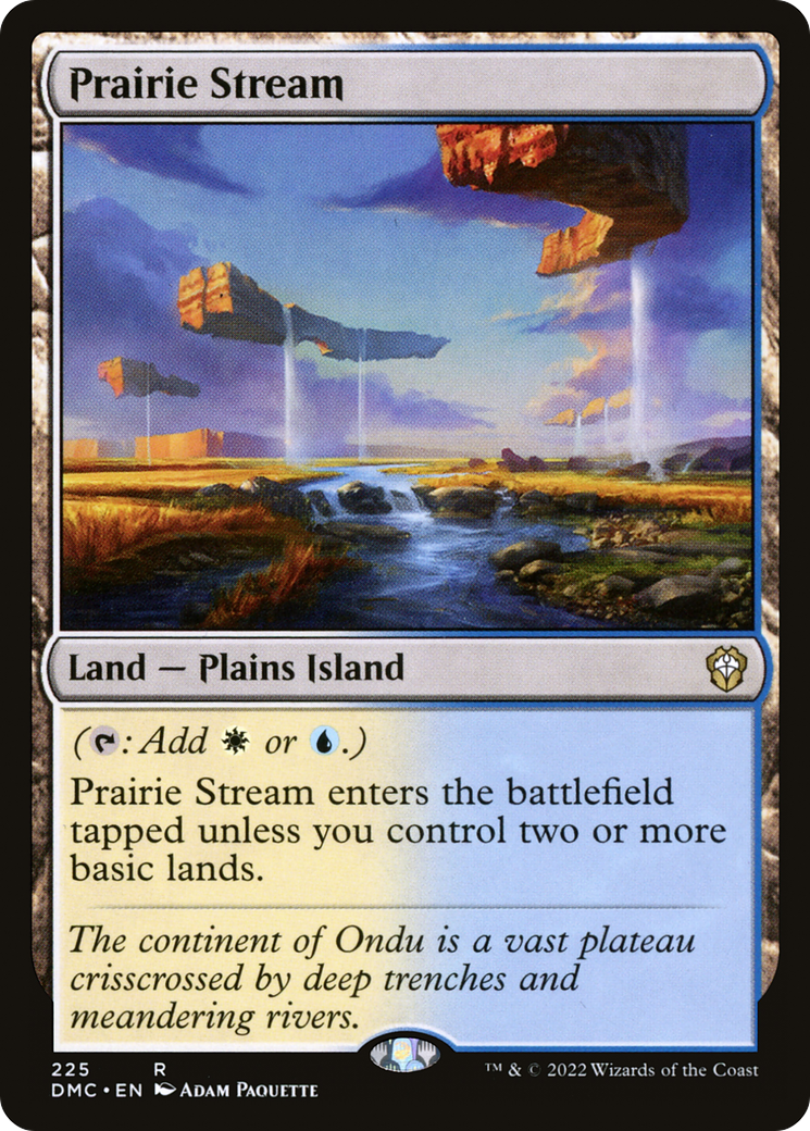 Prairie Stream (DMC-225) [Dominaria United Commander]