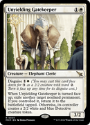 Unyielding Gatekeeper (MKM-035) [Murders at Karlov Manor] Foil