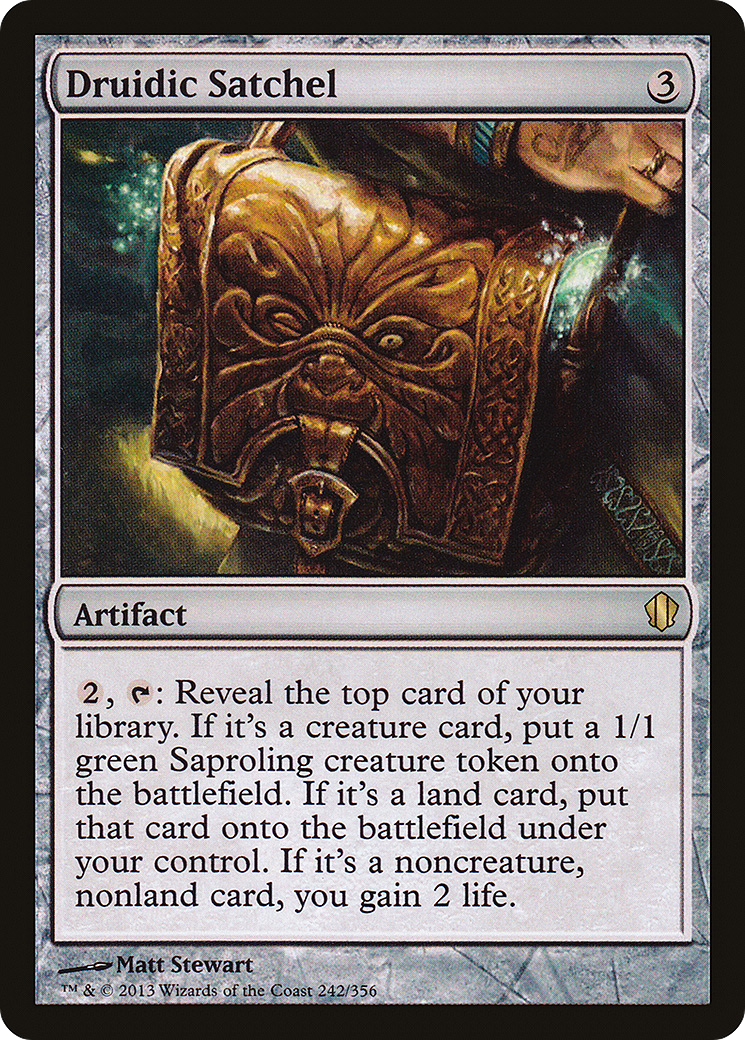 Druidic Satchel (C13-242) [Commander 2013]