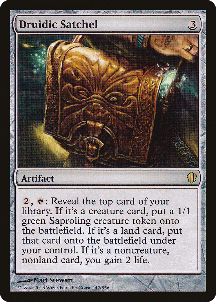 Druidic Satchel (C13-242) [Commander 2013]