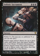 Sadistic Sacrament (ZEN-110) [Zendikar]