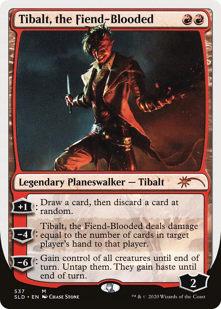 Tibalt, the Fiend-Blooded (WB) (SLD-537) [Secret Lair Drop]
