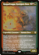 Raggadragga, Goreguts Boss (Foil Etched) (CLB-548) [Commander Legends: Battle for Baldur's Gate] Foil