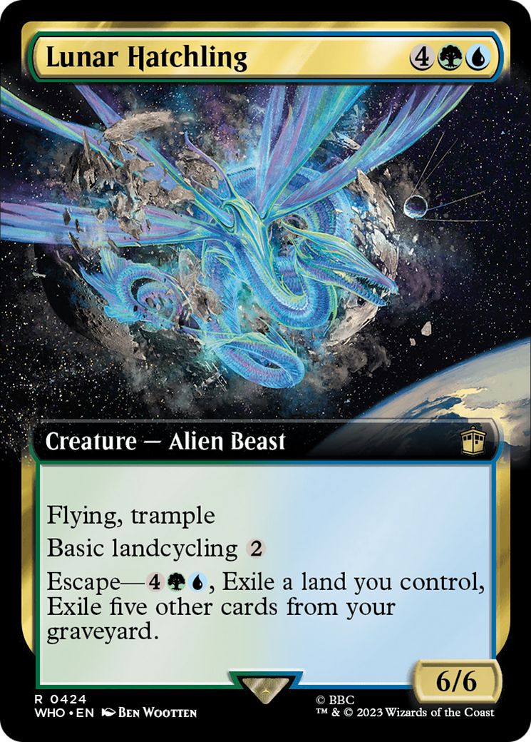 Lunar Hatchling (WHO-424) [Doctor Who]: (Extended Art)