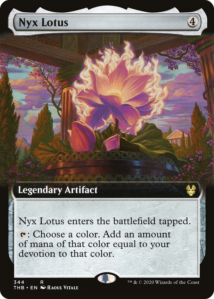 Nyx Lotus (Extended Art) (THB-344) [Theros Beyond Death]