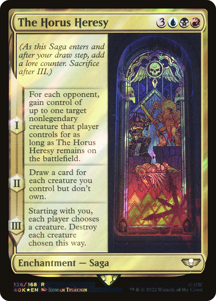 The Horus Heresy (40K-126★) [Warhammer 40,000 Commander] Foil