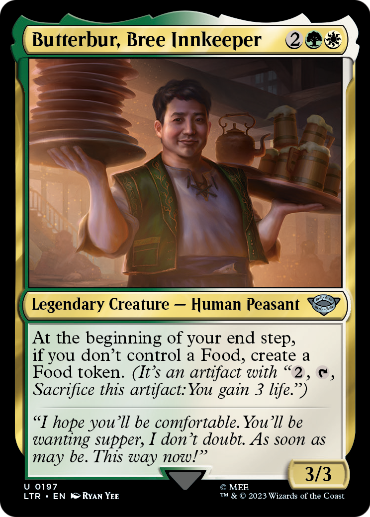 Butterbur, Bree Innkeeper (LTR-197) [The Lord of the Rings: Tales of Middle-earth]