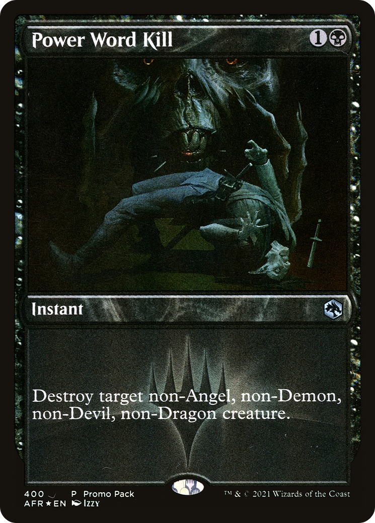 Power Word Kill (PPAFR-400) [Adventures in the Forgotten Realms] Foil