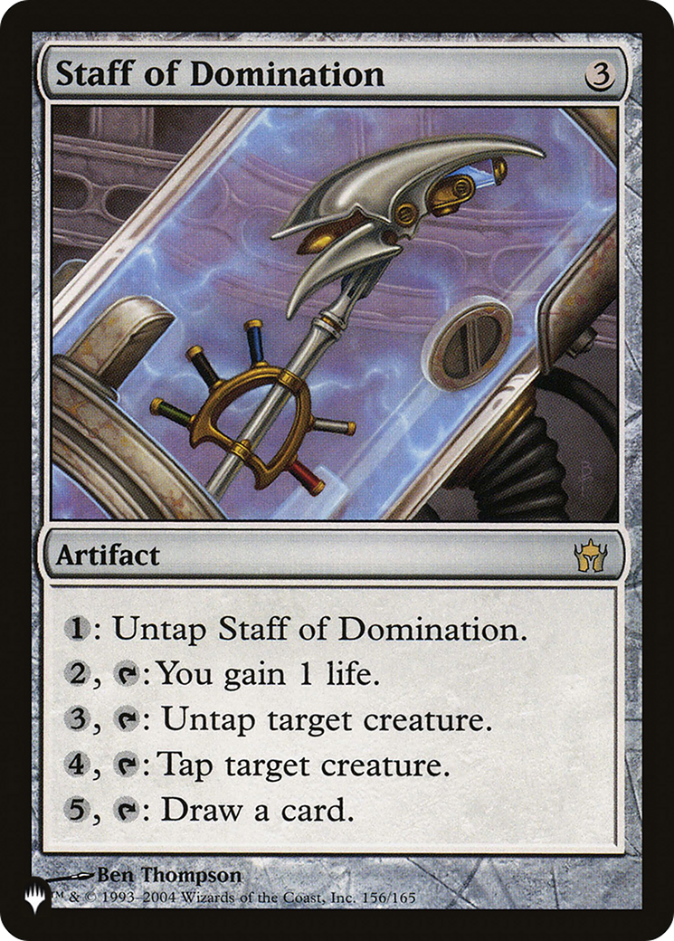 Staff of Domination (LIST-5DN-156) [The List]