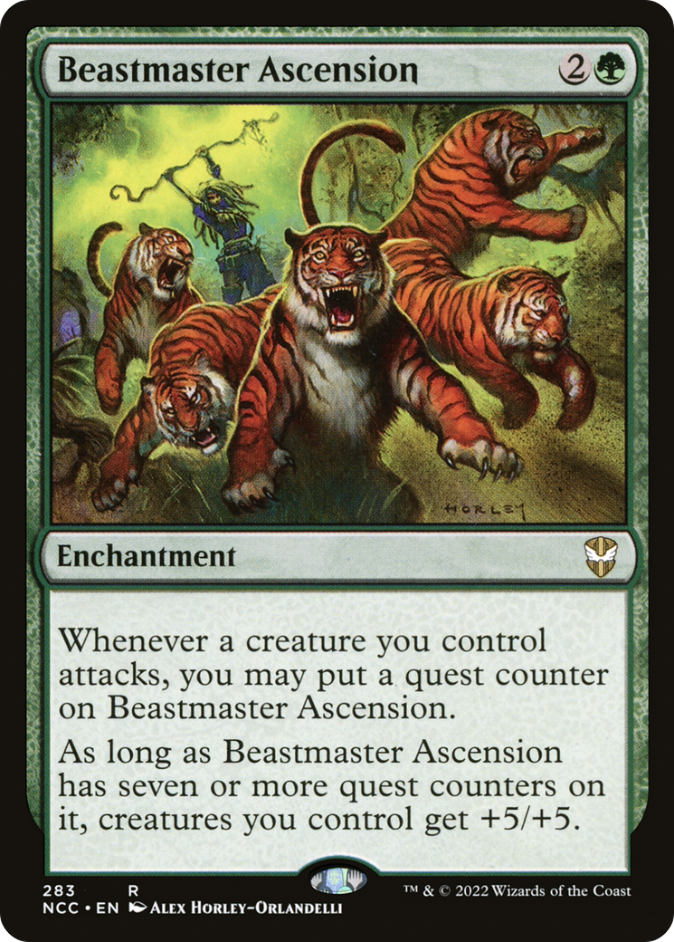 Beastmaster Ascension (NCC-283) [New Capenna Commander]