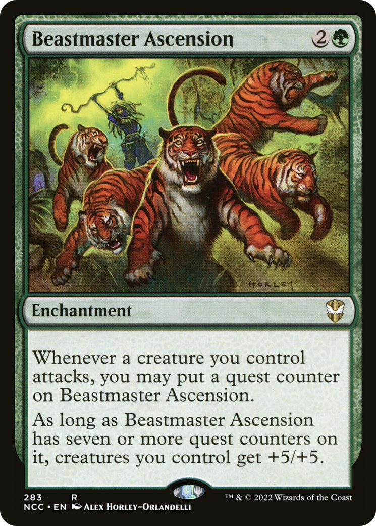 Beastmaster Ascension (NCC-283) [New Capenna Commander]