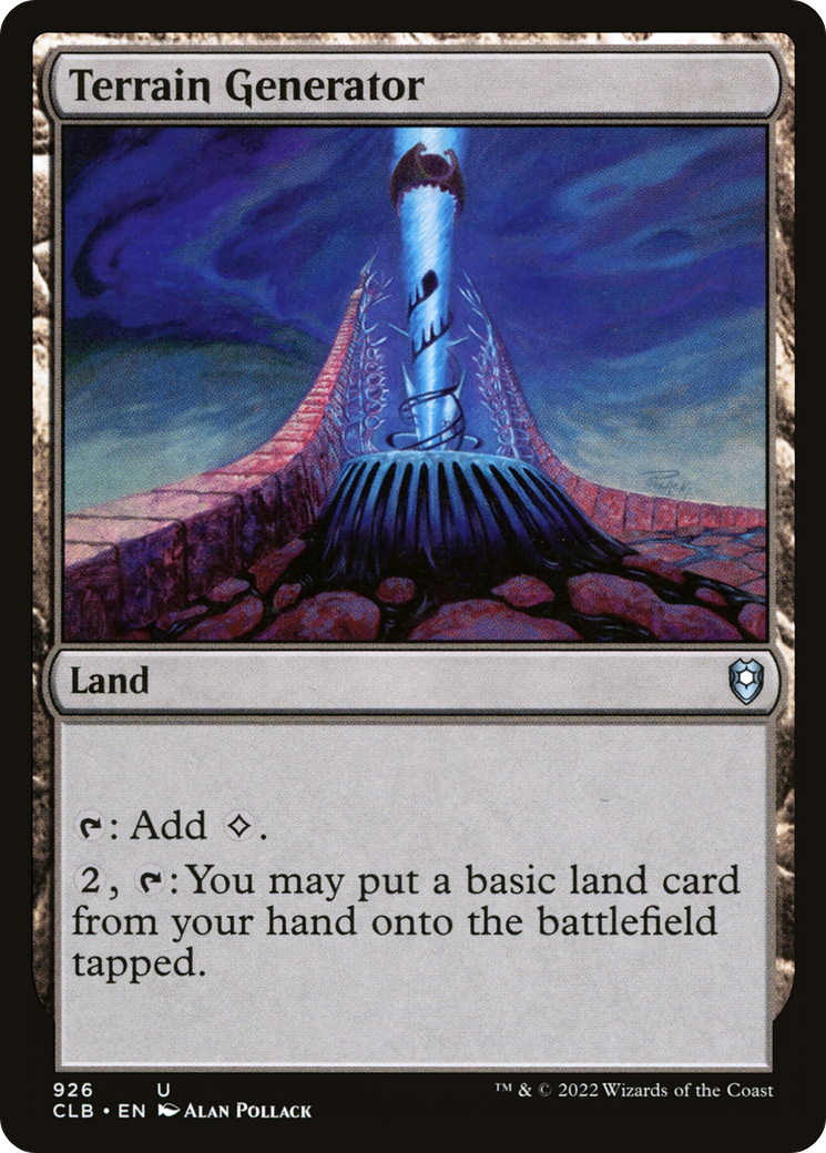 Terrain Generator (CLB-926) [Commander Legends: Battle for Baldur's Gate]