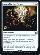 Assemble the Players (PRE-03S) [Murders at Karlov Manor Promos] Foil