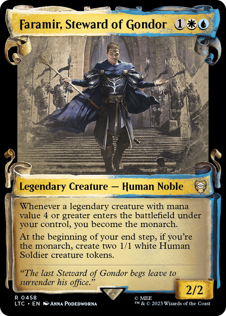 Faramir, Steward of Gondor (LTC-458) [Tales of Middle-earth Commander]: (Showcase)