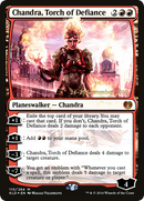 Chandra, Torch of Defiance (PRE-110S) [Kaladesh Promos] Foil