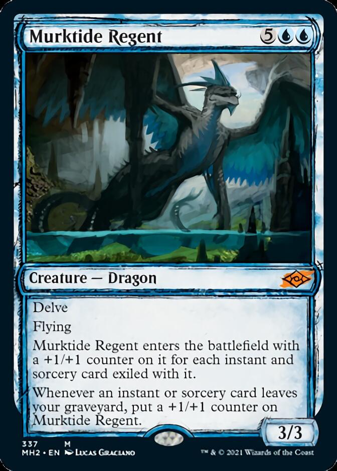 Murktide Regent (MH2-337) [Modern Horizons 2]: (Showcase) Foil