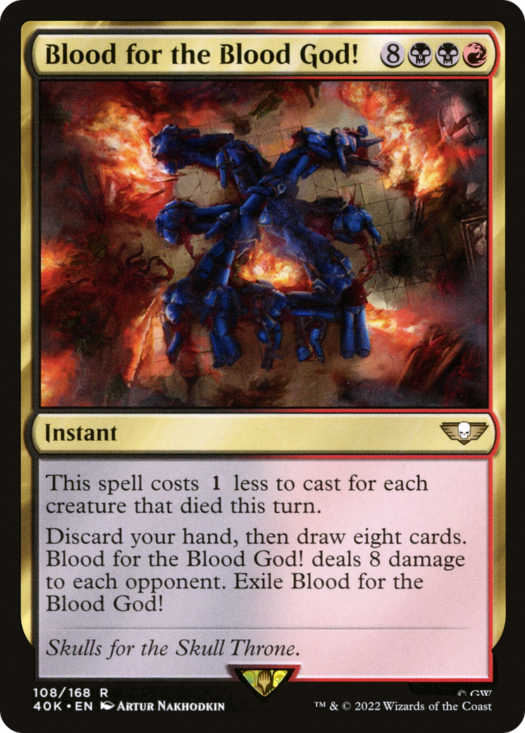 Blood for the Blood God! (40K-108) [Warhammer 40,000 Commander]