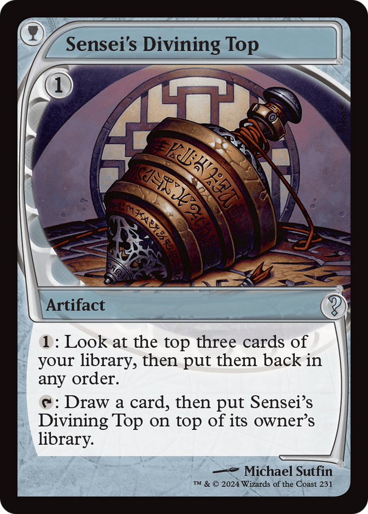 Sensei's Divining Top (MB2-231) [Mystery Booster 2]