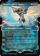 Elspeth, Storm Slayer (TDM-401) [Tarkir: Dragonstorm]: (Showcase) (Borderless) Foil