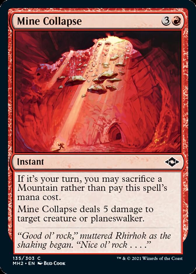 Mine Collapse (MH2-135) [Modern Horizons 2] Foil