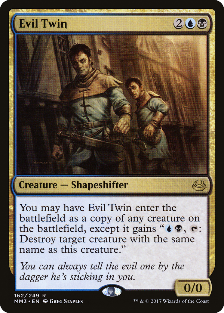 Evil Twin (MM3-162) [Modern Masters 2017]