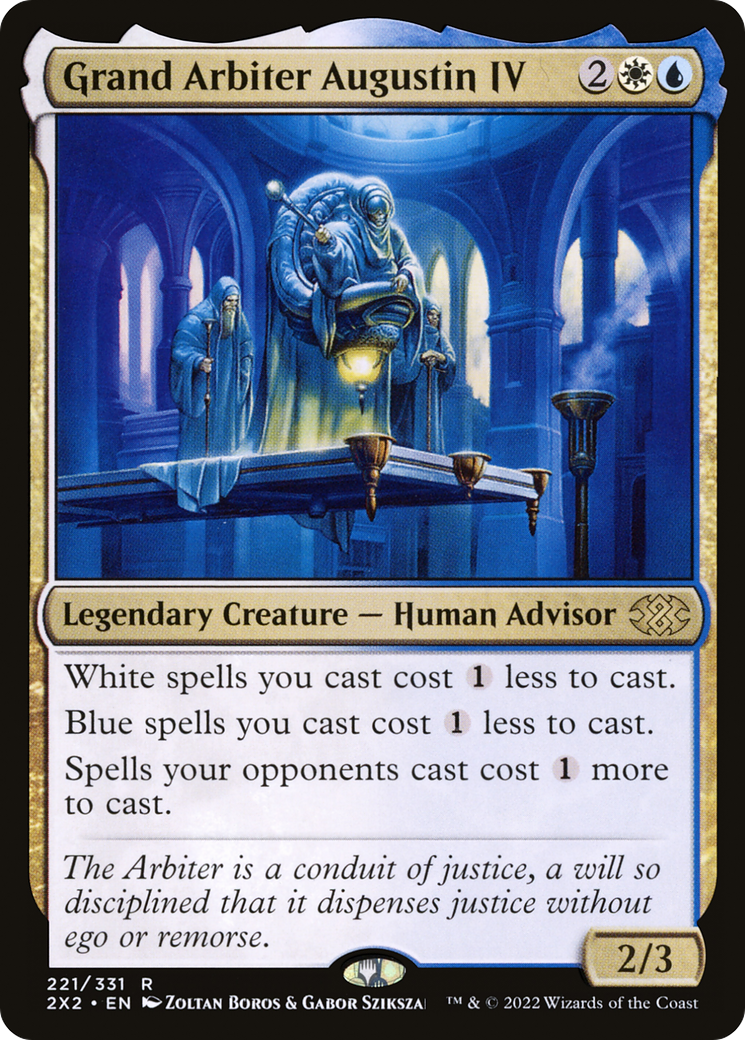 Grand Arbiter Augustin IV (2X2-221) [Double Masters 2022]