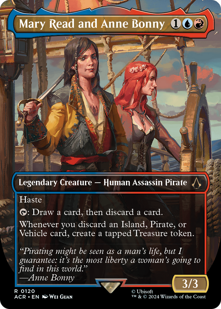 Mary Read and Anne Bonny (ACR-120) [Assassin's Creed] (Borderless)
